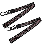 maxin 2pcs Classic Keychain Fashion Keychains Lanyard,Wristlet Strap for Key,key accessorie,Wrist...
