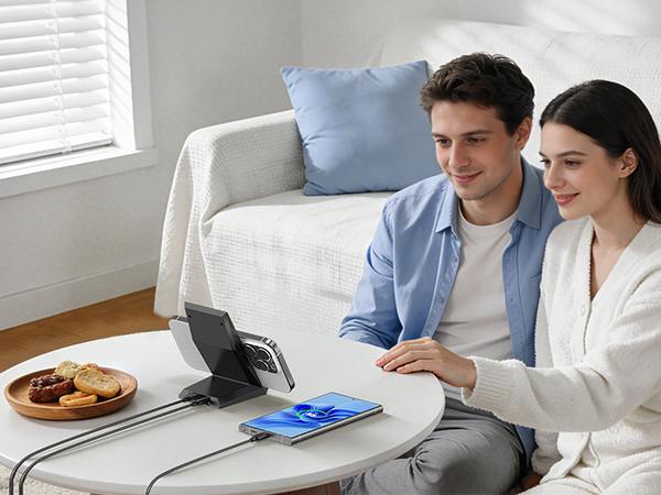 Double the Charging, Zero the Clutter.