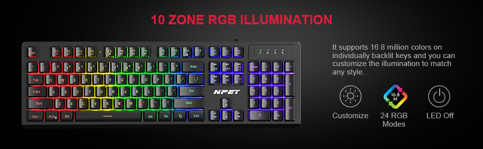 k10 gaming keyboard