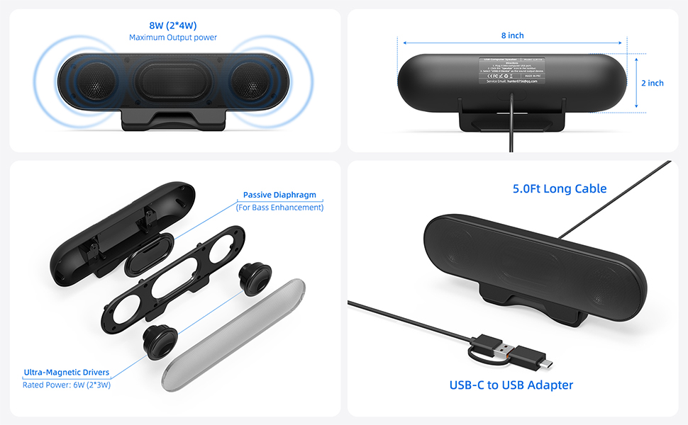 LOUD SOUND WITH RICH BASS