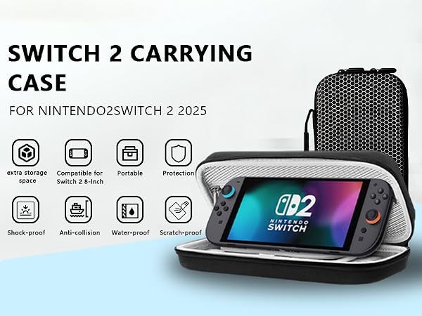 switch 2 case,nintendo switch 2 case,switch 2 carrying case,nintendo switch 2 carrying case