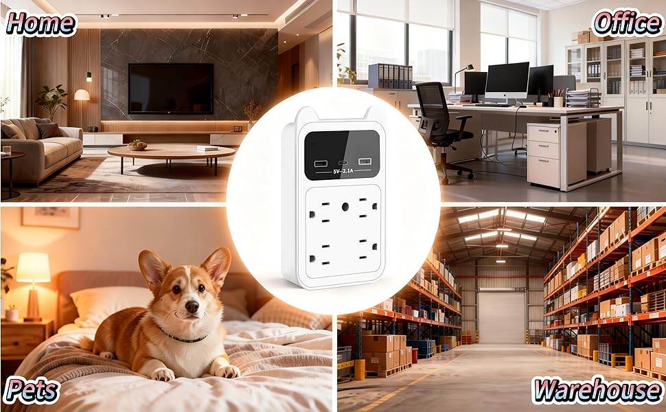 The usage scenarios of hidden camera outlets