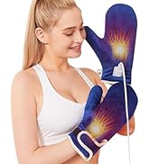 Heated Gloves for Hand Pain Relief, 2 Pack Electric Wrist/Fingers/Whole Hand Heating Pad, 86-158?...