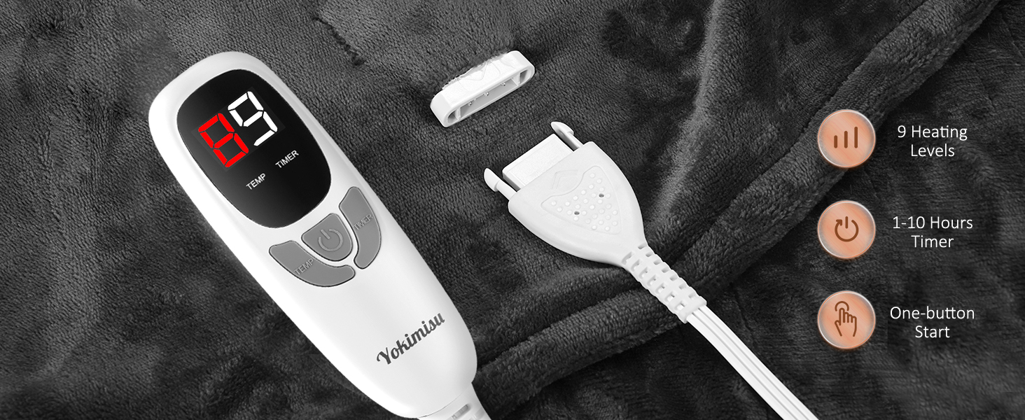 The controller is easy to read and operate