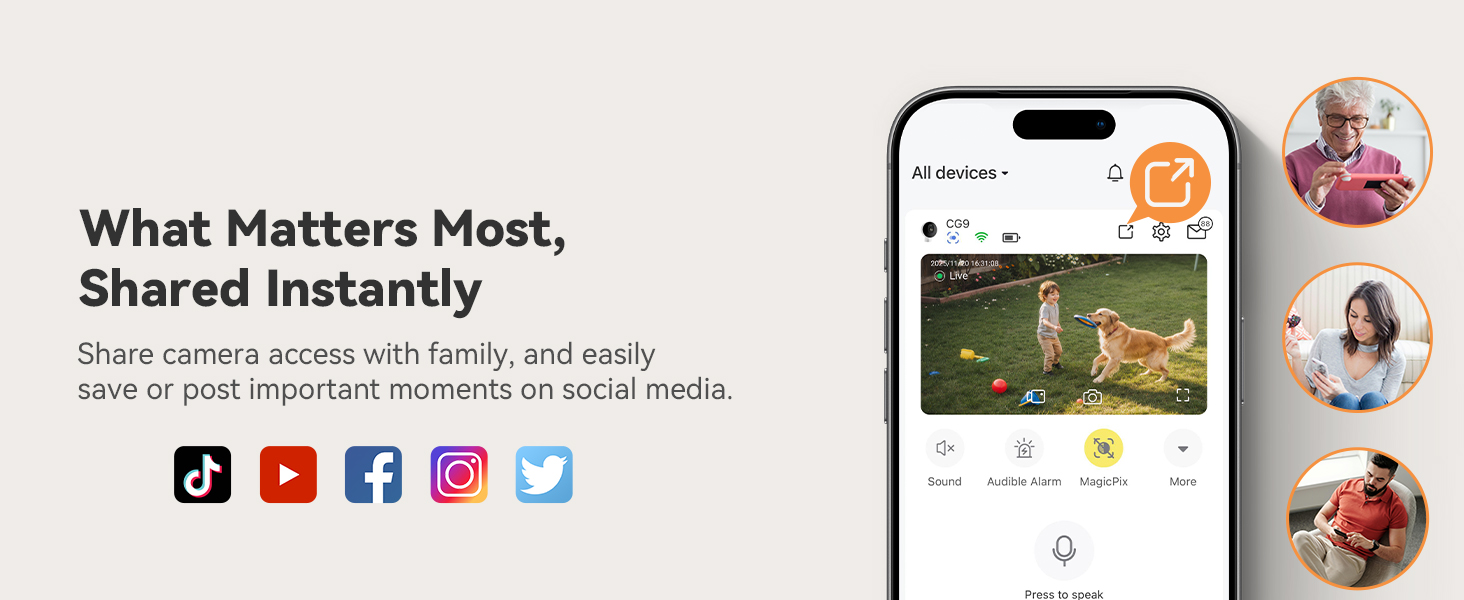 Camera for Home Security System