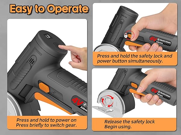 Cordless Electric Scissors