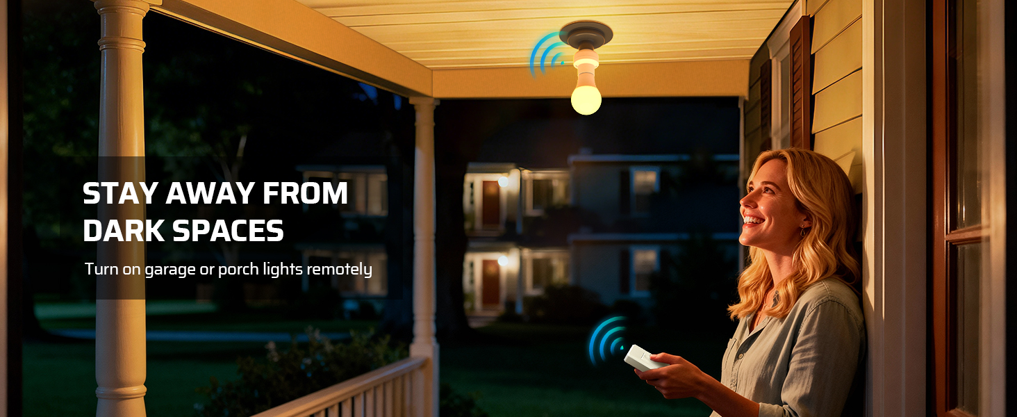 DEWENWILS Remote Control Light Socket