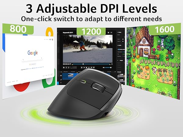 wireless mouse ergonomic