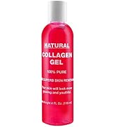 Natural Facial Collagen Gel (118 ml) - Organic Face Mask Beauty Care for Women - Hydrating and Mo...