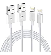 Hi-Mobiler [MFi Certified] iPhone Charger 2pack 10FT Long Lightning Cable Fast Charging High Spee...
