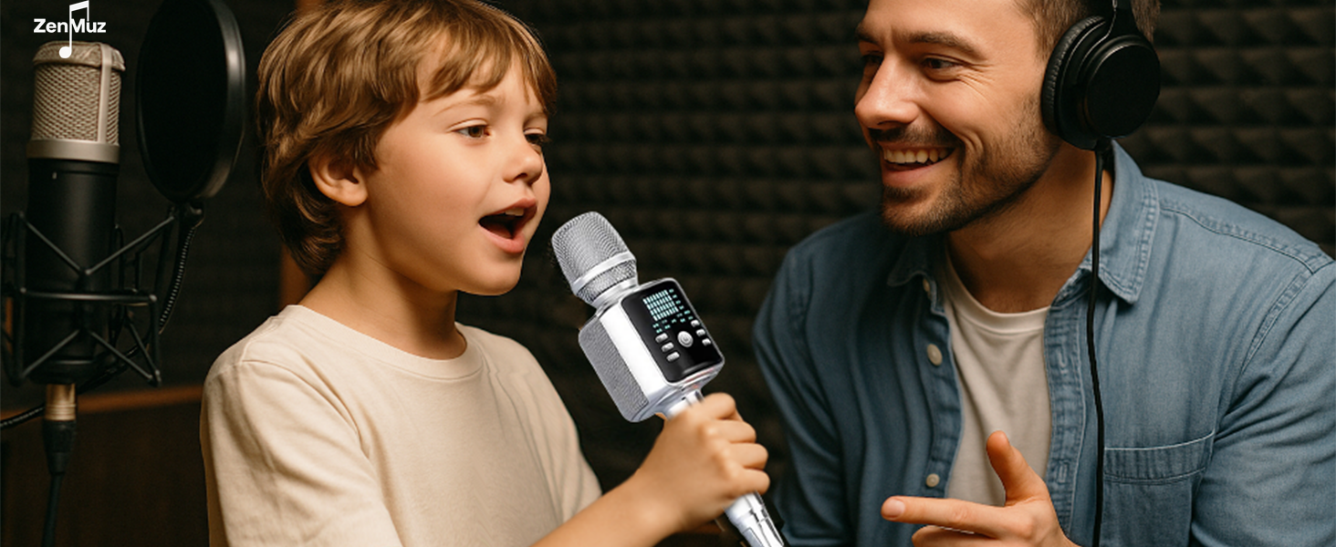  Professional Wireless Karaoke Microphone 