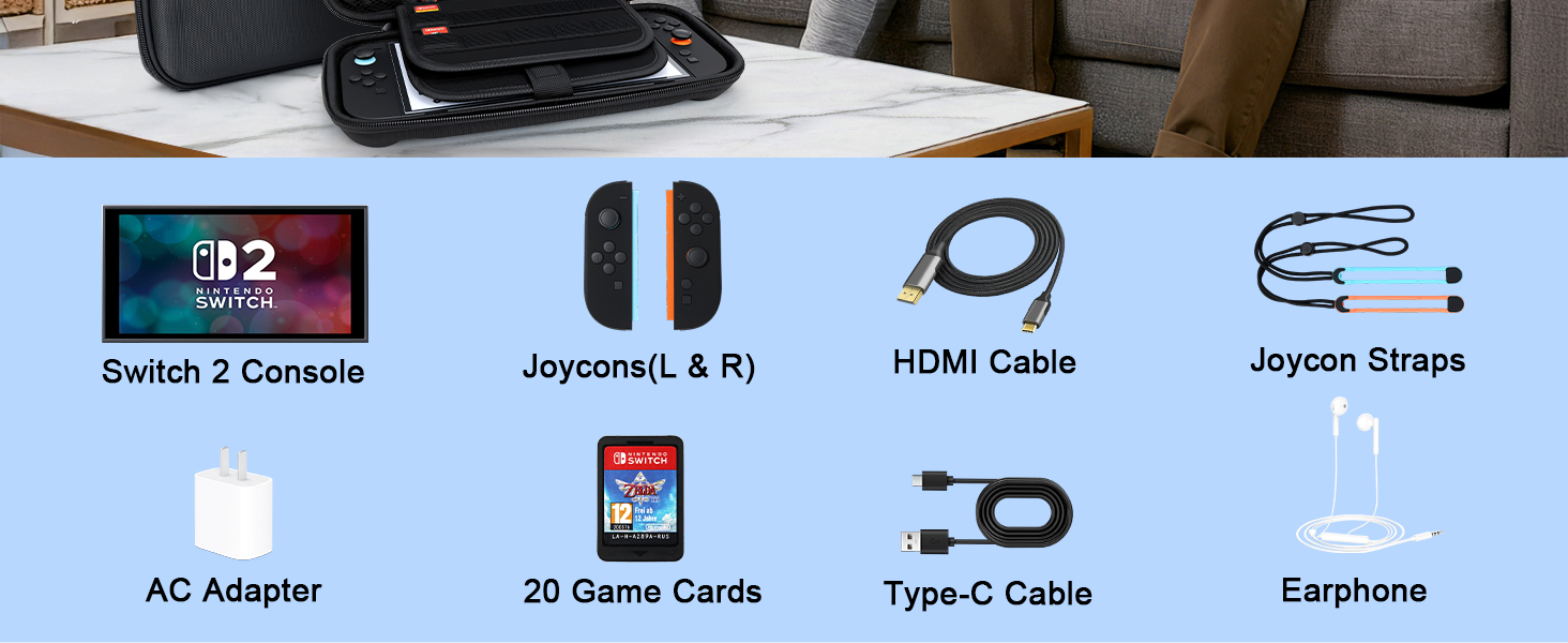 Carrying Case for Nintendo Switch 2