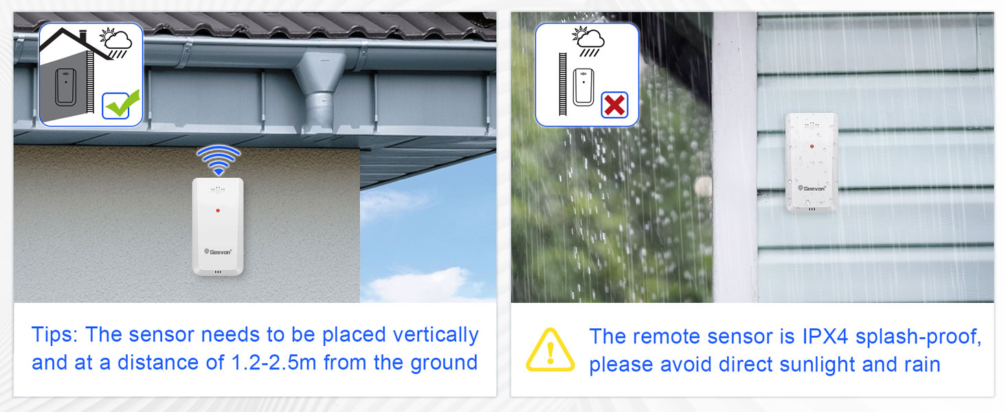 long range indoor outdoor thermometer