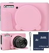 SZHSYJY Camera Case for Canon PowerShot SX740/ SX730 Digital Camera,SX740 HS Case, Soft Silicone ...