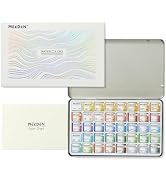 MEEDEN Professinal Watercolor Paint Set: 40 Colors Semi-Moist Watercolor Set - High Saturation Ar...