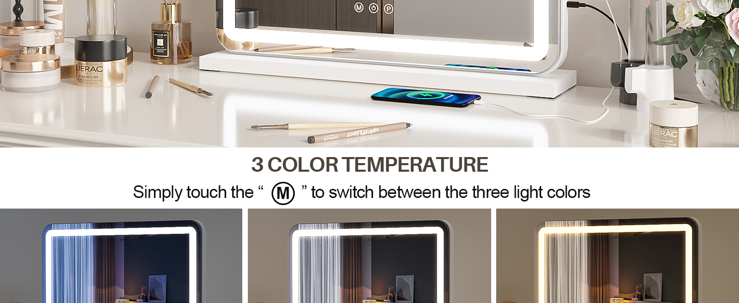 vanity mirror with lights