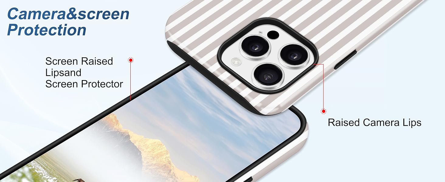 striped phone case