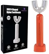 Magentak Ultrasonic U Shaped Toothbrush for Adults, Electric Toothbrush for 360-degree Cleaning w...