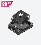 ULANZI UKA01 Quick Release Plate Kit, Arcac/F38 Interface Camera Quick Release Plate Mount Quick ...
