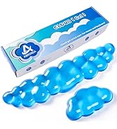 ABRONDA Gel Cloud Keyboard &amp; Mouse Wrist Rest Set - Cloud Keyboard Wrist Rest Pad &amp; Mouse Support...