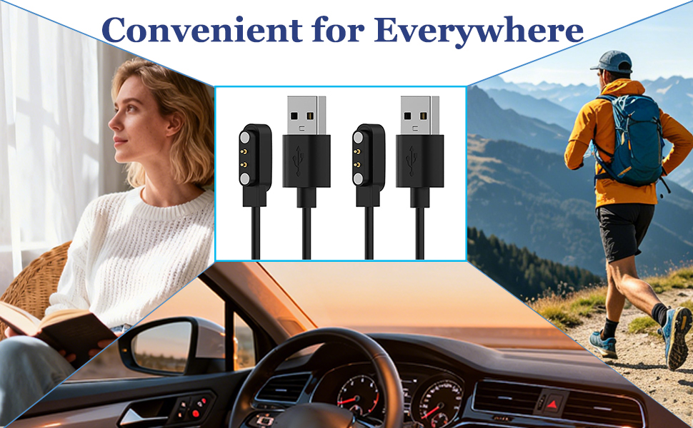 Smartwatch Magnetic Charging Cable
