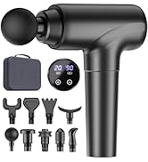 cotsoco Massage Gun, Muscle Massage Gun Deep Tissue Back Massager for Pain Relief, 20 Speeds Hand...