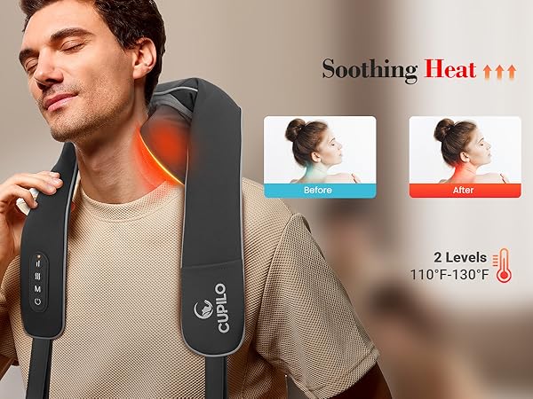 neck massager with heat