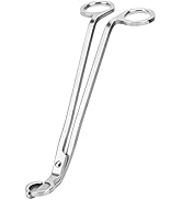 CHEFBEE Candle Wick Trimmer, Polished Stainless Steel Wick Clipper Cutter, Scissors, Reaches Deep...