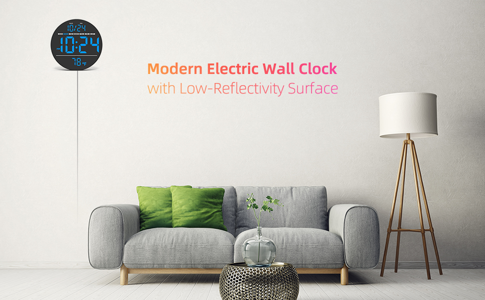 Modern Electric Wall Clock