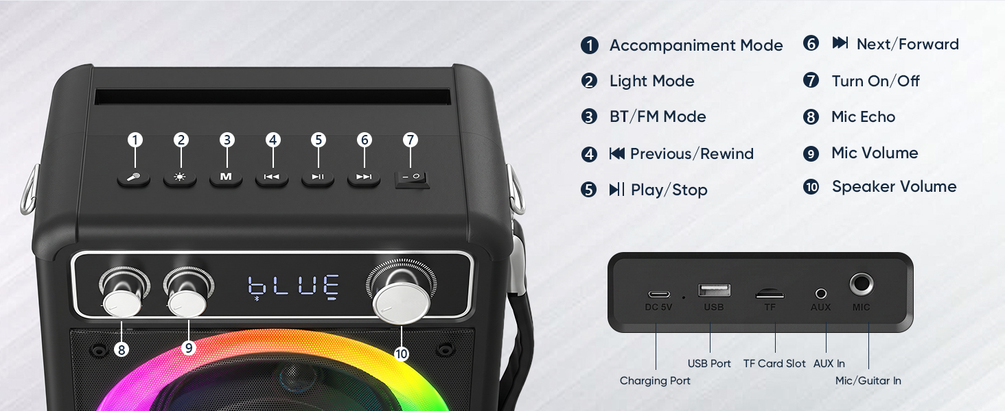karaoke machine