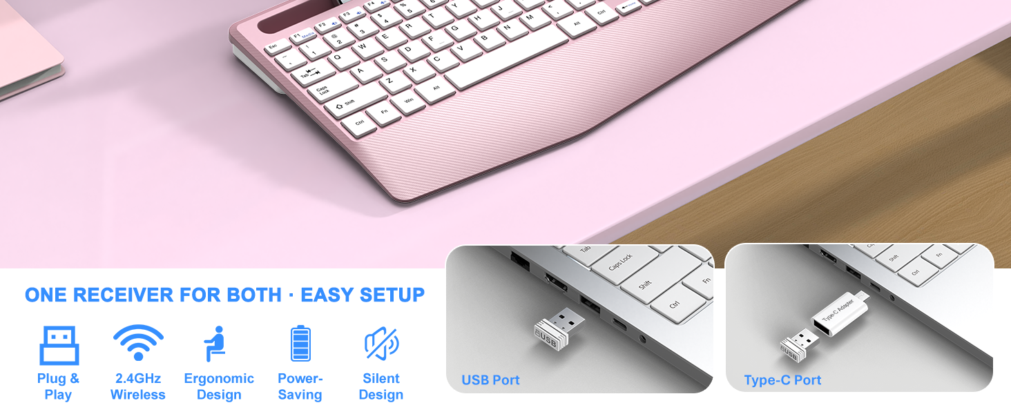 wireless keyboard and mouse