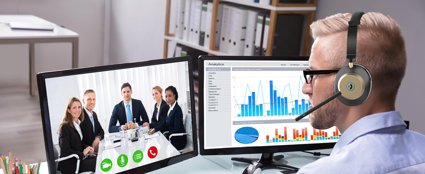 work headset with mic