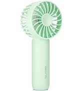 Nezylaf Mini Handheld Fan,Portable Fan Rechargeable with 3 Speeds,Travel Essential Summer Accesso...