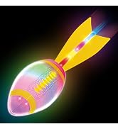 Casuenia Light Up Football - Glow in The Dark Ball for Kids 8-12, 12 Color Changing &amp; Rechargeabl...
