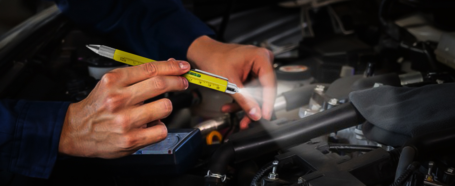 multipurpose pen 9 in 1 multitool pen gifts for men mens gifts for dad him husband stocking stuffers