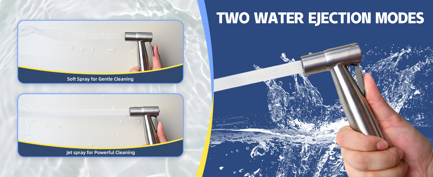 Two Water Ejection Modes 