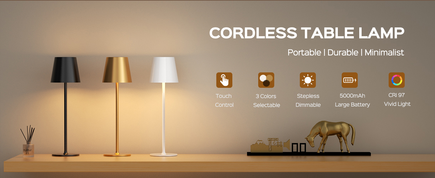 cordless table lamp