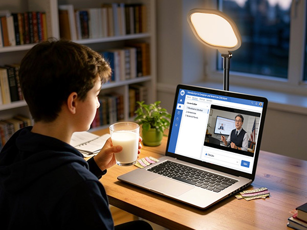 zoom lighting for computer 