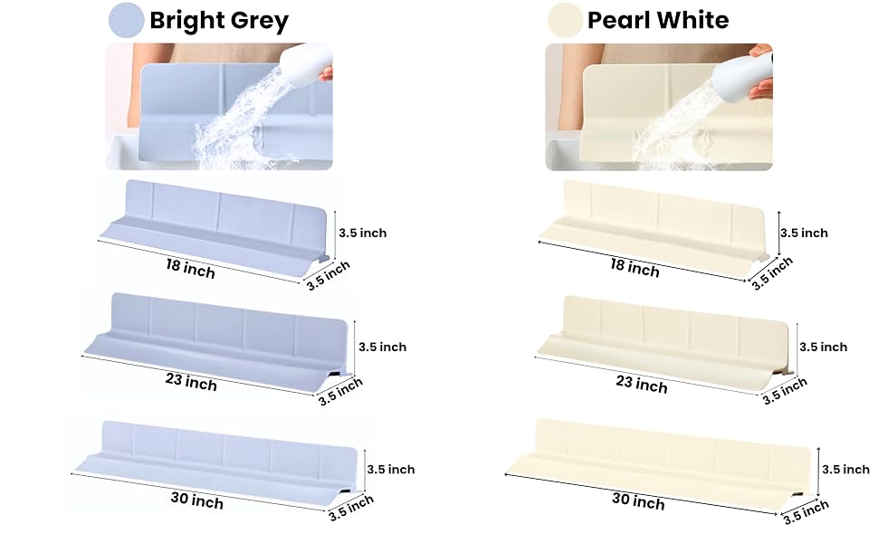 Sizes and Colors Variations