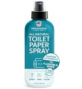 Aromasong 100% Natural Toilet Paper Spray for wiping – Flushable Wet Wipe Alternative - Toilet Pa...