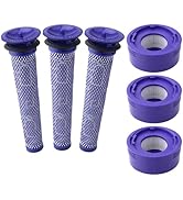 Hechuang Filters kit for Dyson V7, V8 Animal And Absolute Vacuum, Replacement Parts (DY-96566101)...