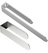 HUFEEOH 2 Pack Adhesive Hand Towel Holder, Sticky Towel Bar Towel Holder Wall Mounted, Stainless ...