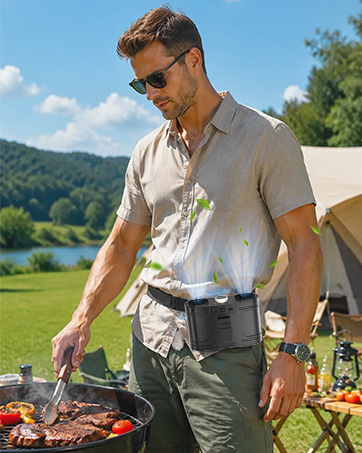 Portable Waist Fan