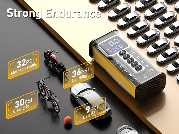 durable tire inflator for car
