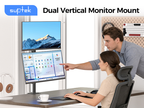 dual monitor stand dual monitor mount