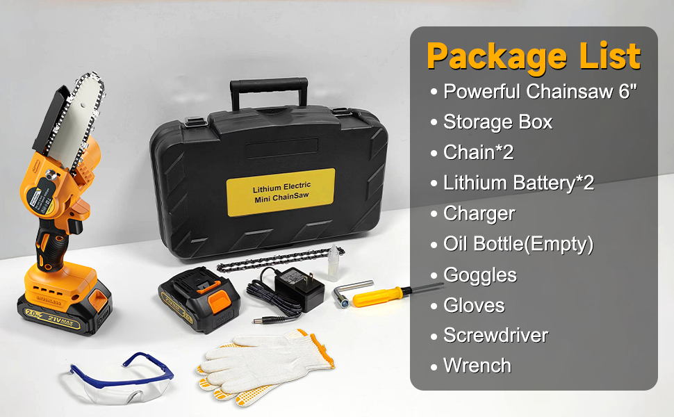 small electric chainsaw cordless