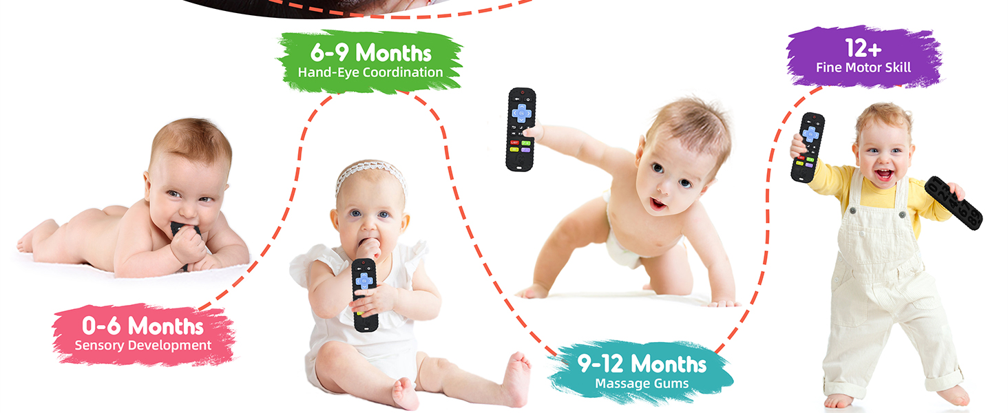 soothing sore gums, promoting hand-eye coordination, and keeping your baby happy