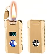 NINSI Smart Kerosene Soft Flame Lighter, with Four Ignition Methods (Voice/Gravity/Airflow/Tap), ...