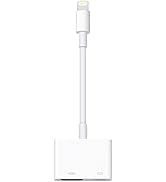 Lightning to HDMI Adapter for iPhone, [Apple MFi Certified] Digital AV Dongle,1080P Sync Screen C...