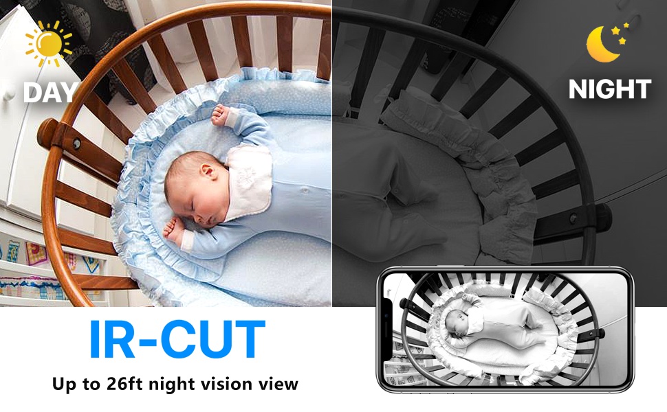  Up to 26ft night vision view 